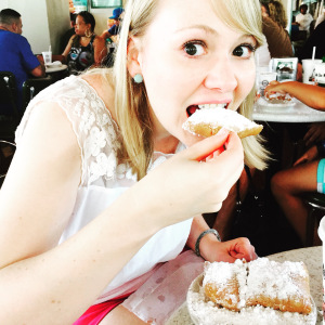 My all-time favorite at Cafe du Monde! 