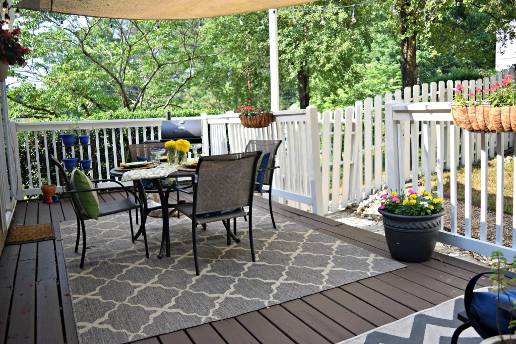 Back deck makeover