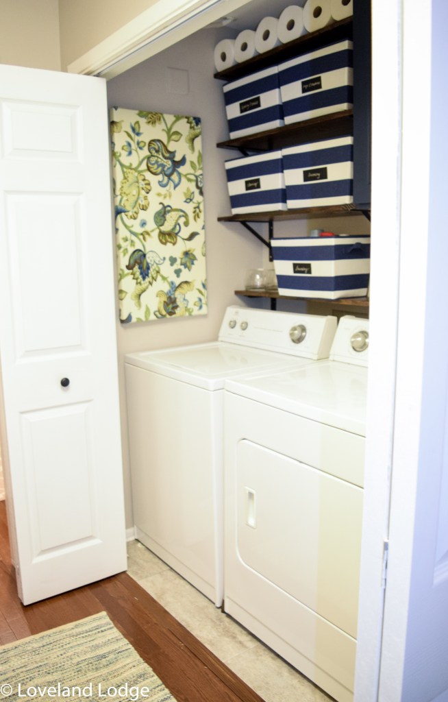 Modern Farmhouse Laundry Room Makeover