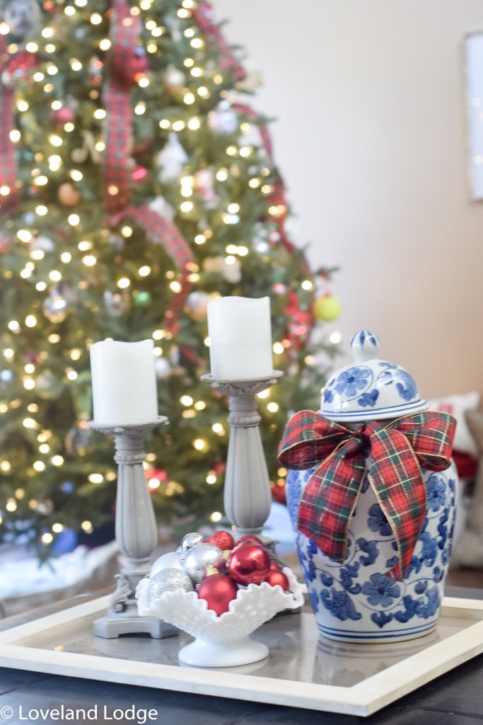 Christmas coffee table