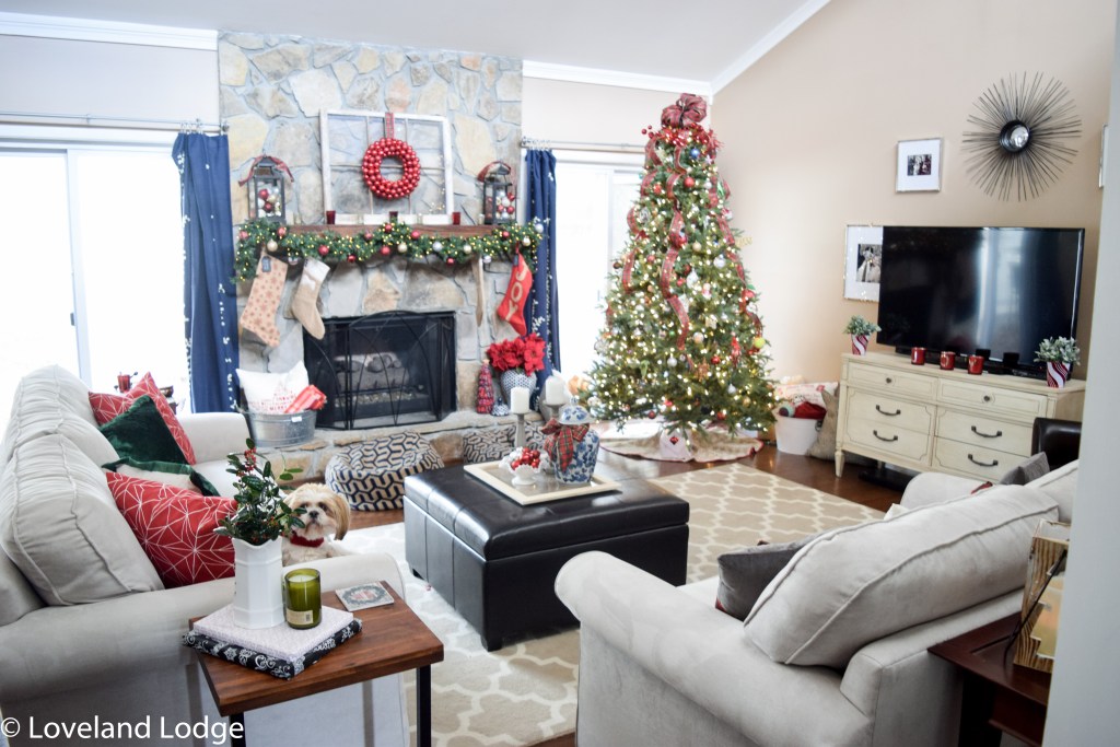 Christmas Living Room
