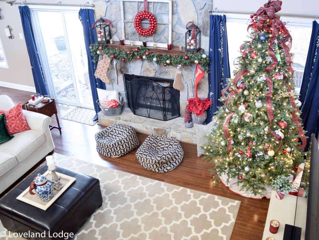 Rustic Christmas decor